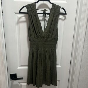 Abercrombie & Finch Olive Green Dress